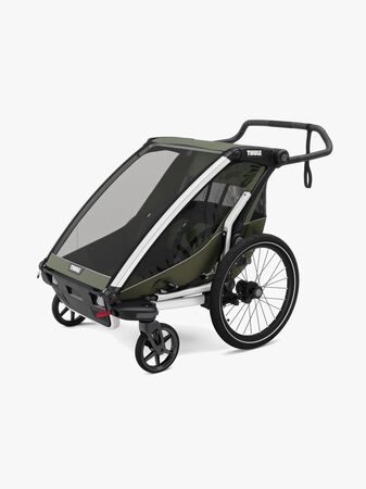 Thule Chariot Lite Double Sykkelvogn, Vintage Green