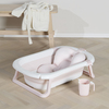 Beemoo CARE Assist Badebalje inkl. Badestøtte & Skyllekanne, Pink