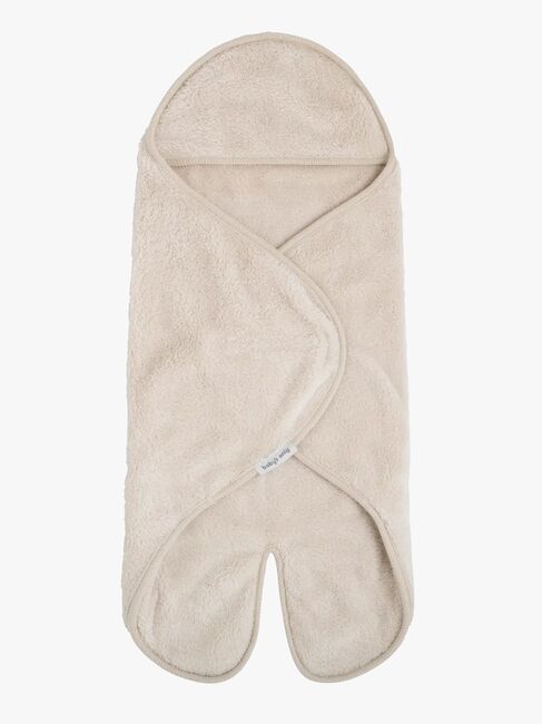 Baby's Only Hooded Baby Teppe med Føtter Cozy, Warm Linen