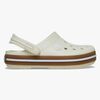 Crocs Crocband Gum Kids Tøfler, Summit White