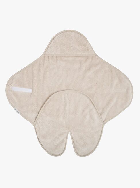 Baby's Only Hooded Baby Teppe med Føtter Cozy, Warm Linen