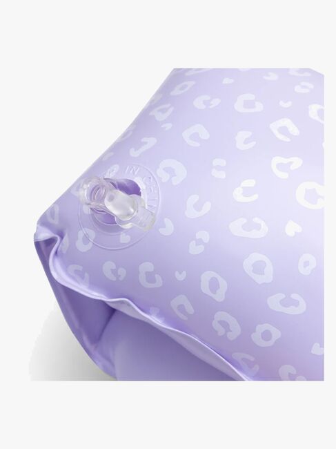 Swim Essentials Armpuffer, Lila Leopard