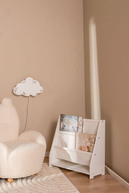 Alice & Fox WILLOW Canvas  Mini Bokhylle, Hvit