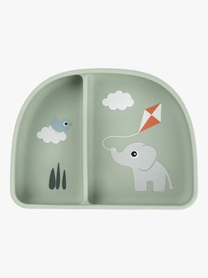 Done By Deer Playground Delt Tallerken Stick & Stay, Green