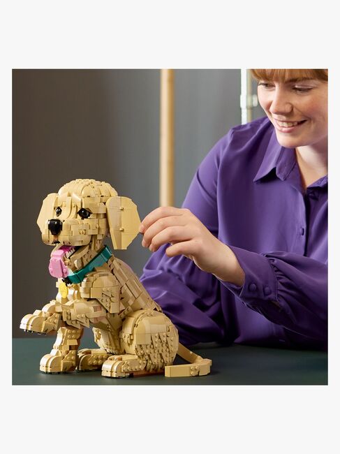 LEGO Icons 11384 Golden retriever-valp