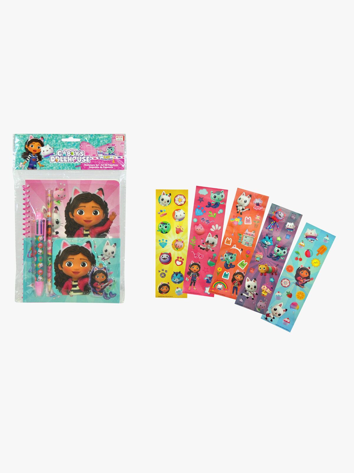 Gabby's Dollhouse Skrivesett med Klistremerker