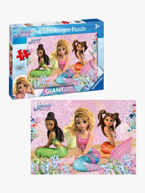 Ravensburger Mermaid Magic Gulvpuslespill 24 Brikker