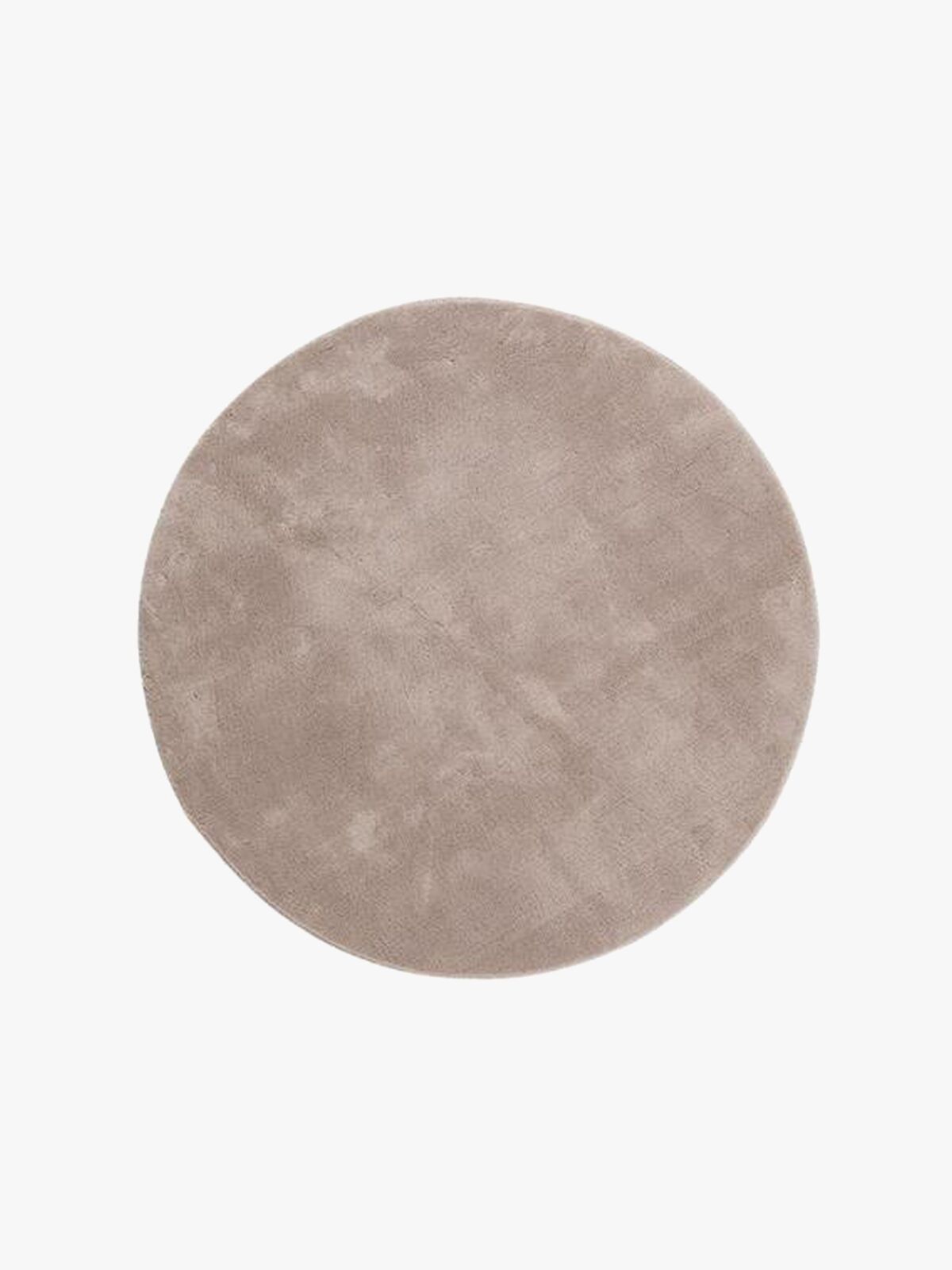 KMCarpets Gulvteppe Rund 120, Soft Greige