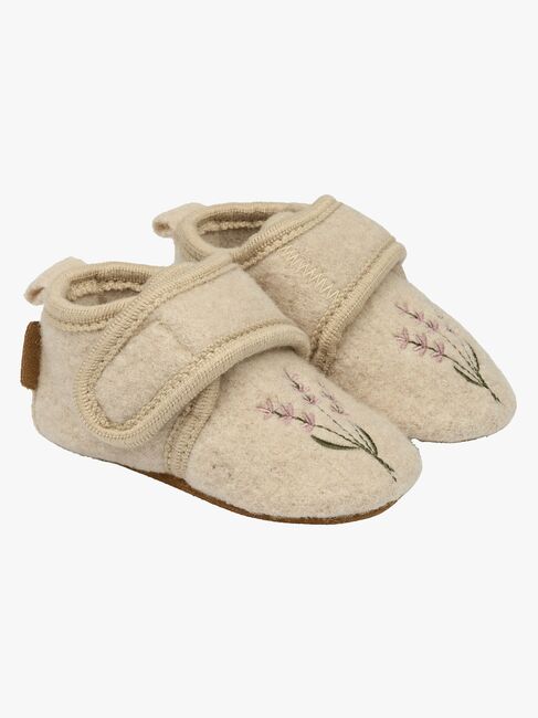 Mikk-Line Tøfler Ull, Off White