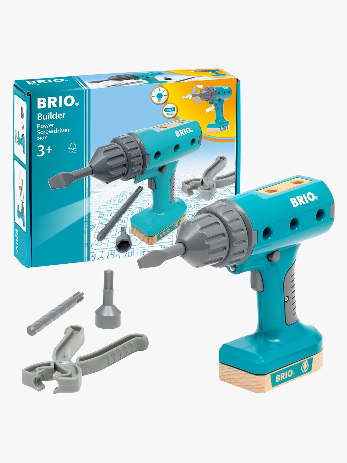 BRIO 34600 Builder Kraft Skrutrekker