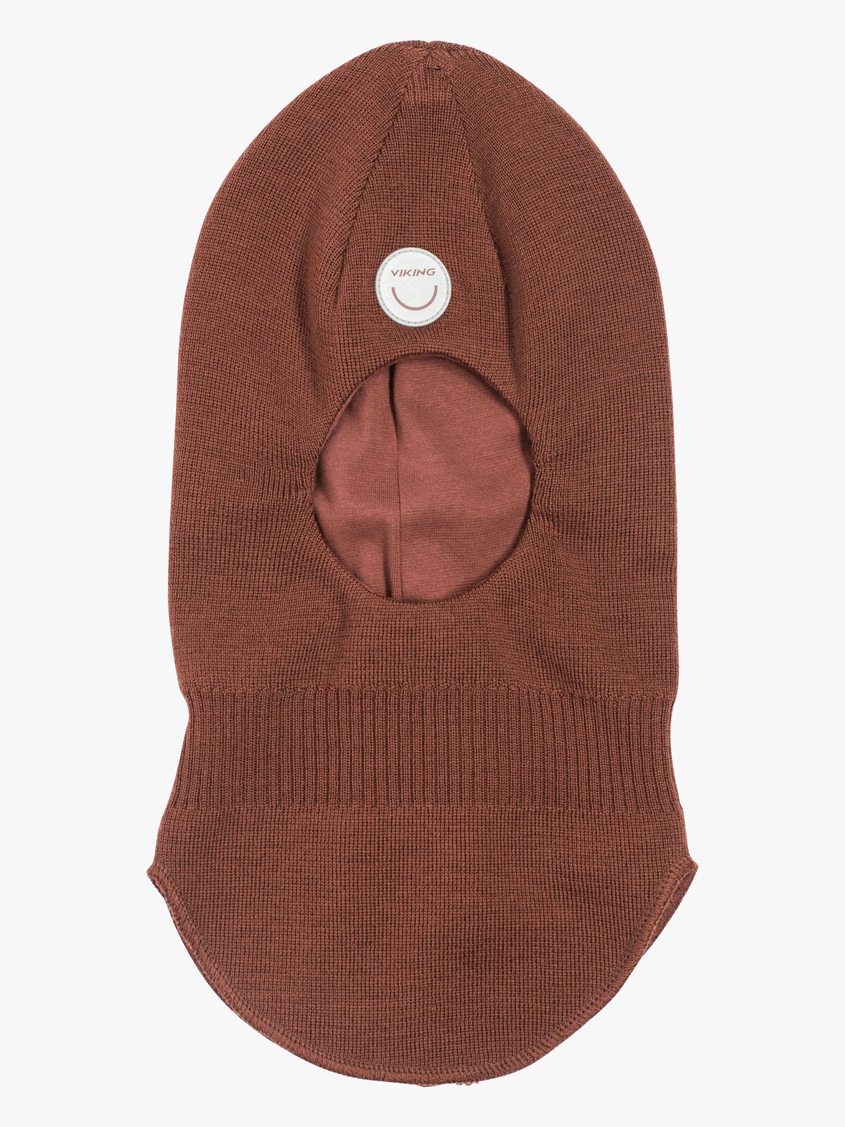 Viking Alv Balaklava Merinoull, Dark Brown