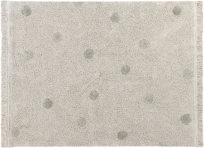 Lorena Canals Gulvteppe 160x120, Hippy Dots Olive