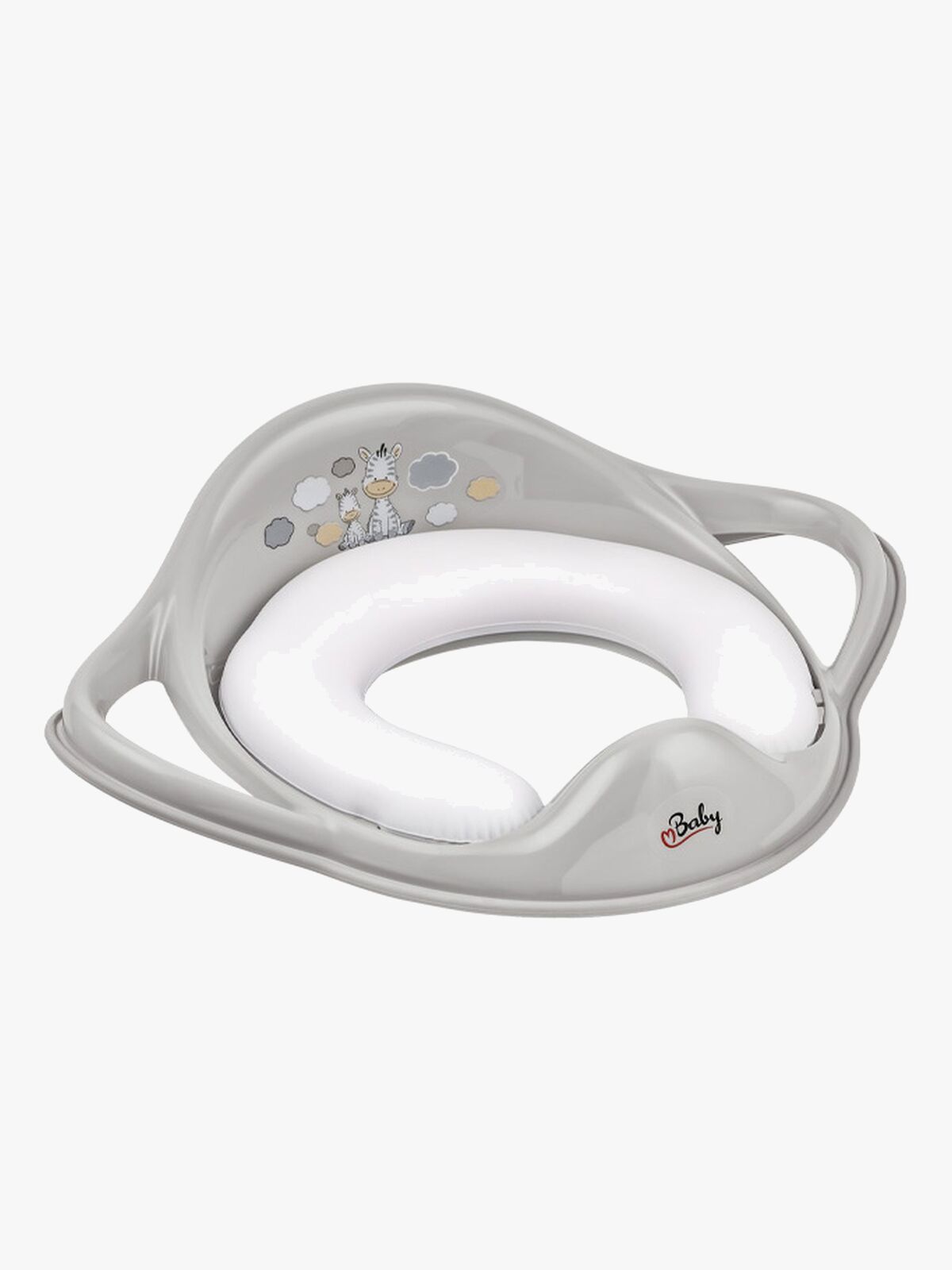 Maltex Sebra Toalettsete Vattert, Grå