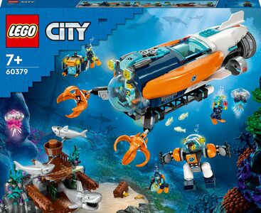 LEGO City 60379 Dyphavsutforskere Med Ubåt
