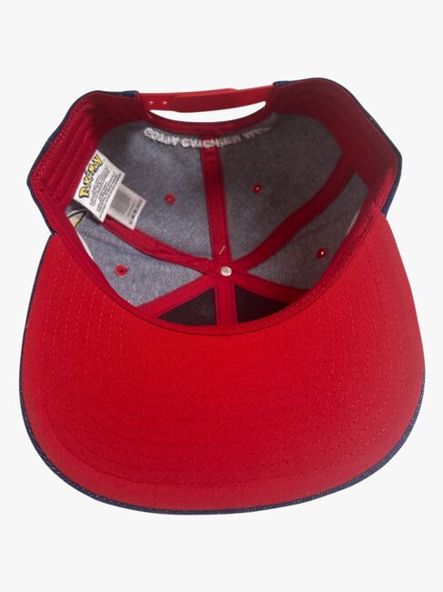 Pokémon Denim Snapback Caps, Pokéball