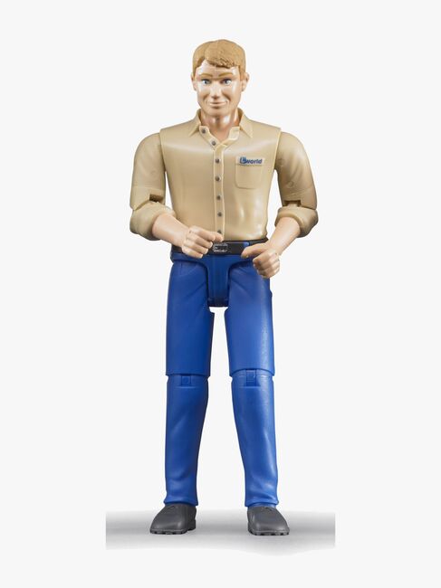 Bruder Figur Med Blå Jeans