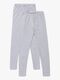 Luca & Lola Agata Leggings 2-pack, Grey Melange