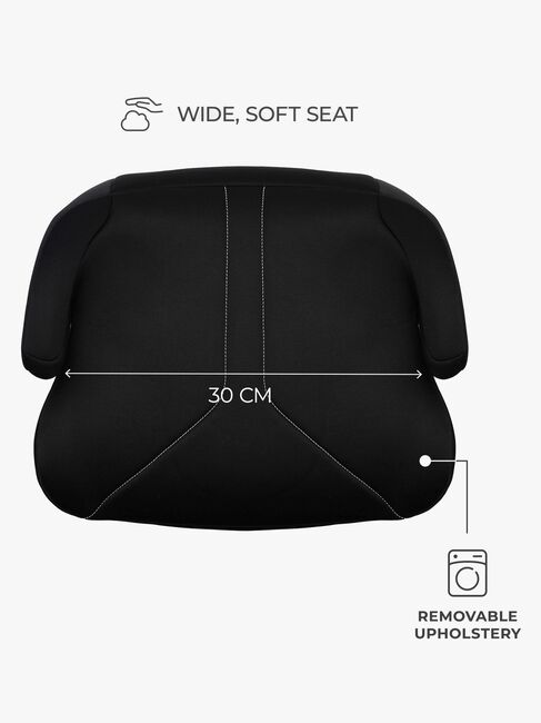 Kinderkraft I-BOOST 2 i-Size Beltepute, Svart