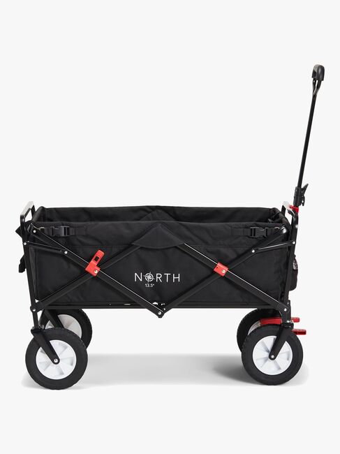 North 13.5 Light Tralle Med Bremse, Black