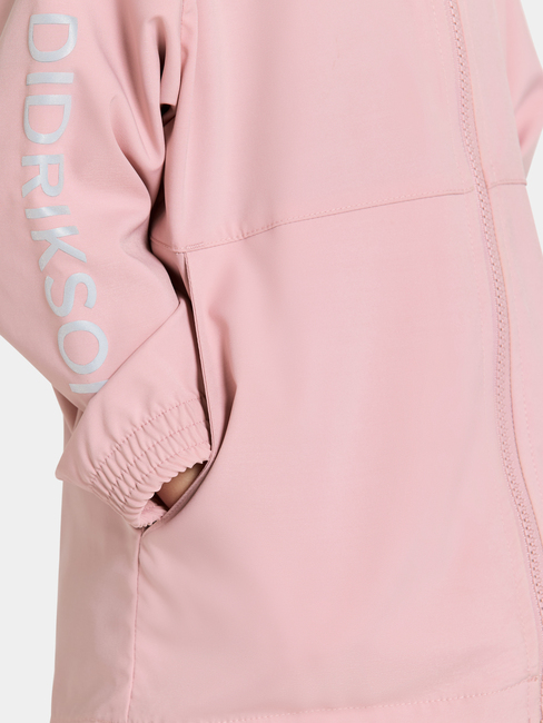 Didriksons  Bringebær Vindjakke, Soft Pink