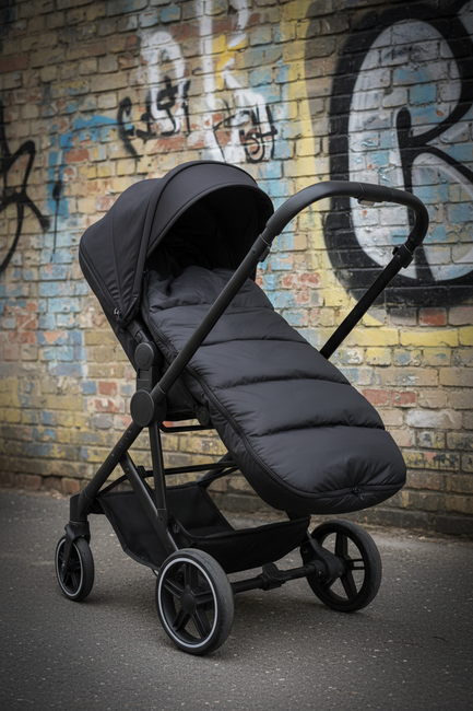 KONG.WALTHER Østerbro Vognpose, Black