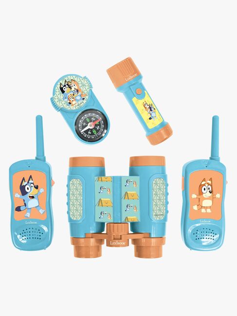 Bluey Eventyrsett med Walkietalkier 120 m