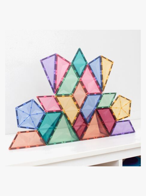 Connetix Magnetiske Byggeklosser Pastel Shape Utvidelsessett 48 Deler