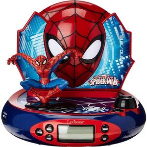 Marvel Spider-Man Projektorklokke Med Lyd