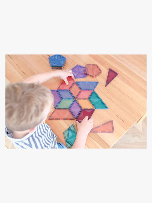 Connetix Magnetiske Byggeklosser Pastel Shape Utvidelsessett 48 Deler