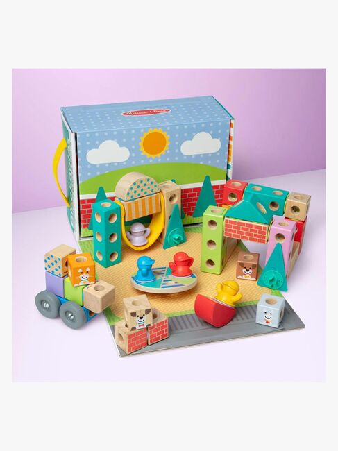 Melissa & Doug Blockables Byggesett By 73 Deler