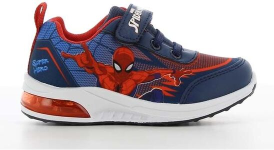 Marvel Spider-Man Blinkende Sneakers, Navy/Red
