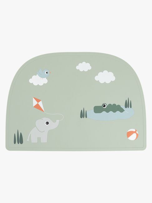 Done By Deer Playgorund Spisebrikke Silikon, Green