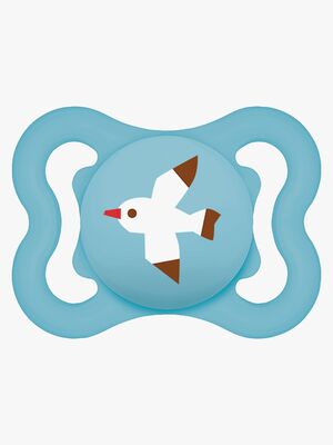 MAM Supreme Smokk Silikon 0-6m, Blå