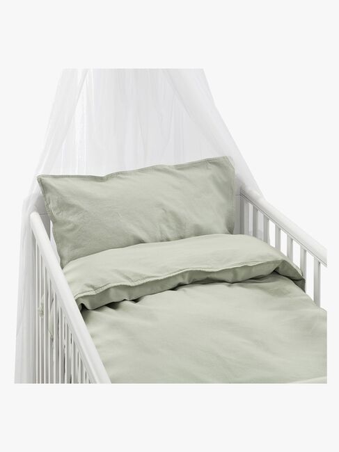 Borganäs Sengesett Sprinkelseng Humble 100 x 130 2-delt, Grønn