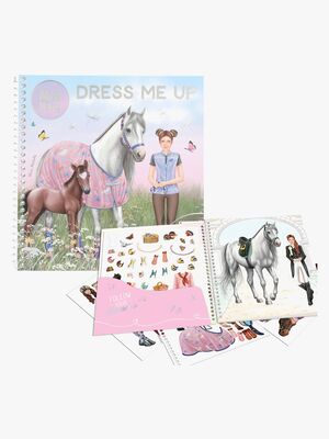 Miss Melody Dress Me Up Klistremerkebok