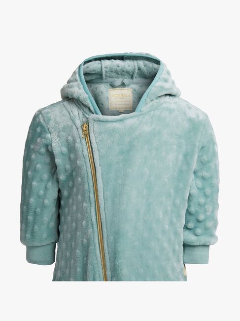 Petite Chérie Atelier Nour Fleecedress, Blue Surf