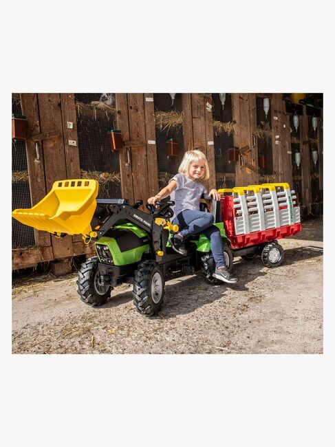 RollyToys Høyvogn Pöttinger, Rød