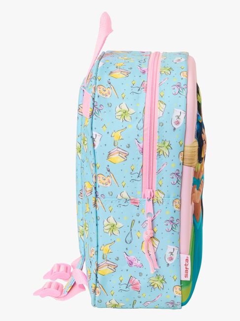 Disney Princess 3D Mini Ryggsekk 6L, Rosa/blå