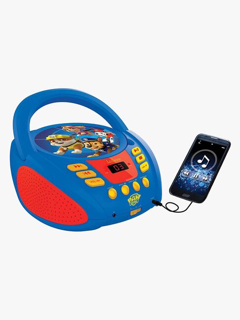 Paw Patrol CD-Spiller, Blå/Rød