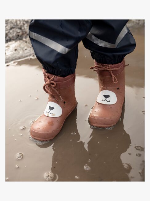 Viking Alv Indie Print Gummistøvler, Cognac