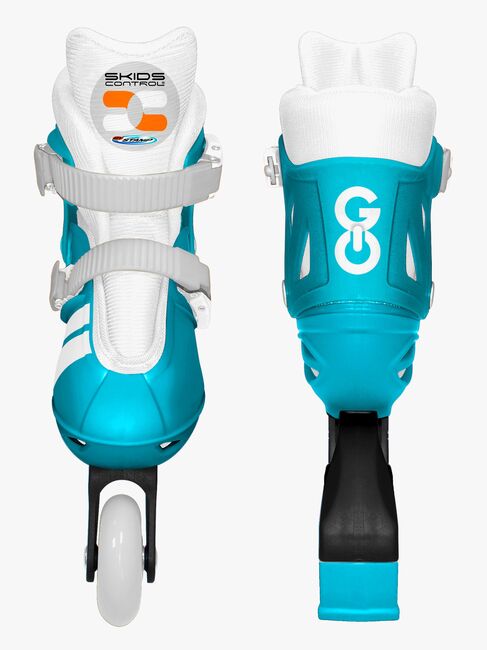 Stamp Skids Control Inlines Størrelse 30-33, Blå/Grå