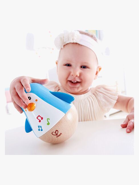 Hape Penguin Musical Wobbler Leke i Tre 