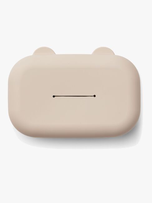 LIEWOOD Emi Oppbevaringskasse til Våtservietter Silikon, Sandy