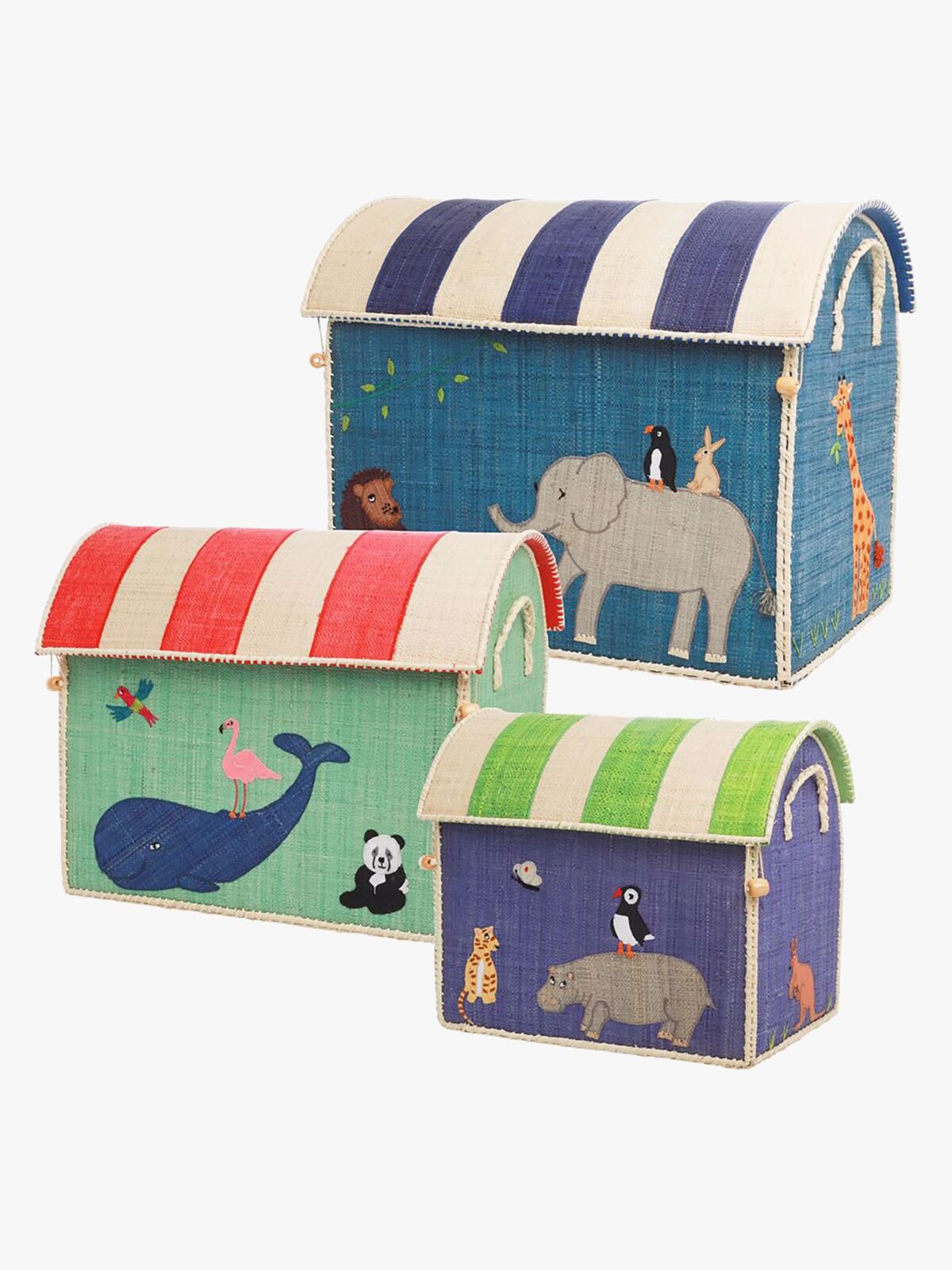 Rice Oppbevaringskurver Dyr 3 i 1, Multi