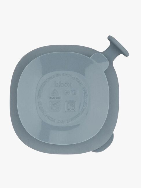 b.box Skål med Lokk Silikon, Ocean