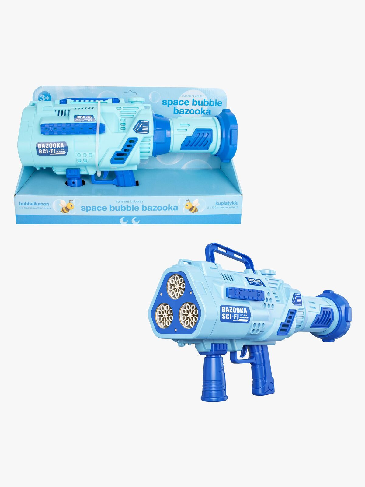 Toyrock Boblebazooka Space, Blå