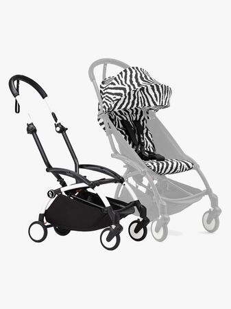 Stokke YOYO 3 Sportsvogn 6+, Zebra/White