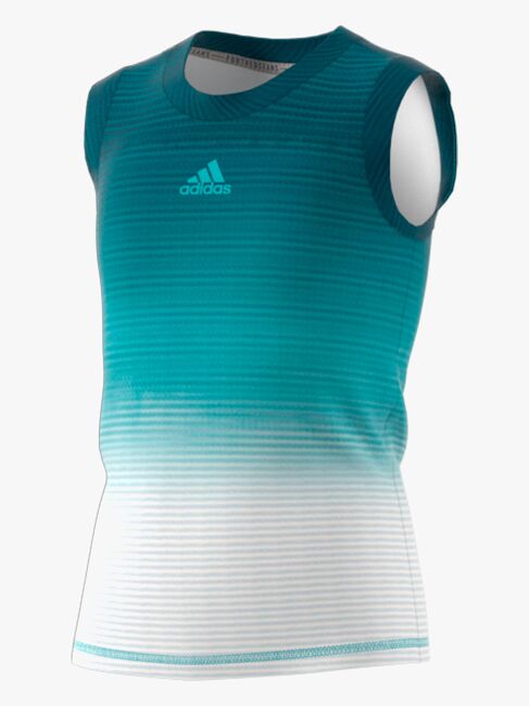 Adidas Girls Parley Tank Treningstrøye, Blue