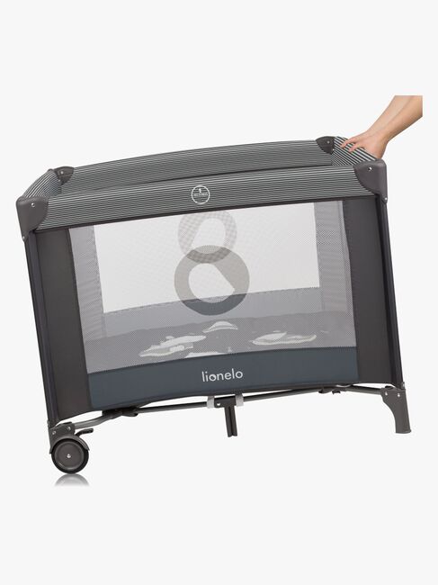 Lionelo BONNIE Lekegrind  for Barn & Baby, Grey Scandi