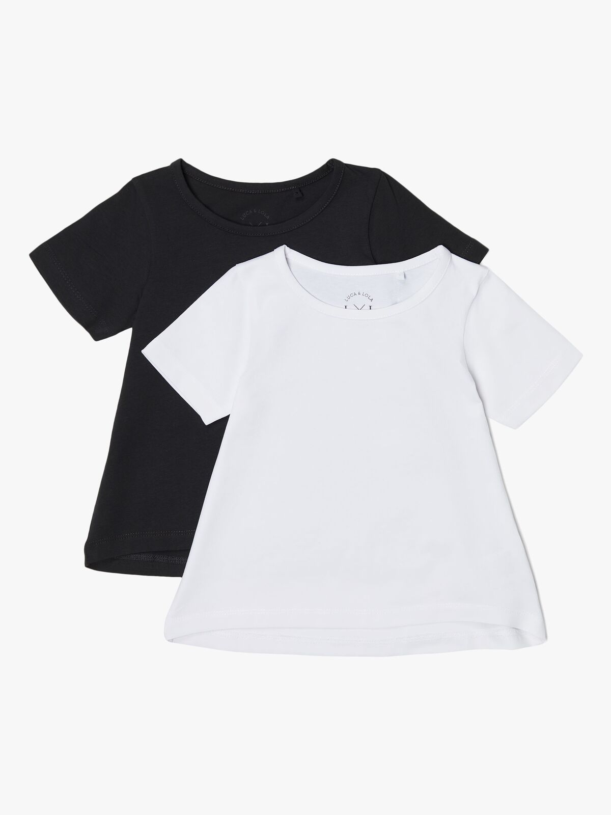 Luca & Lola Malena Topp 2-pack, White/Anthracite